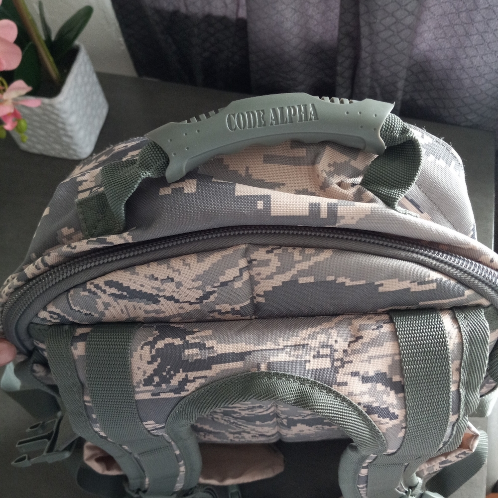 Code Alpha Camouflage Military Type Backpack - image 3